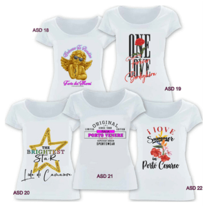 Gallery T-shirts donna souvenir in cotone 100% image 1