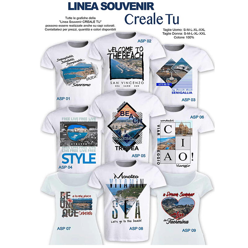 Gallery T-shirts “Creale tu” image 2