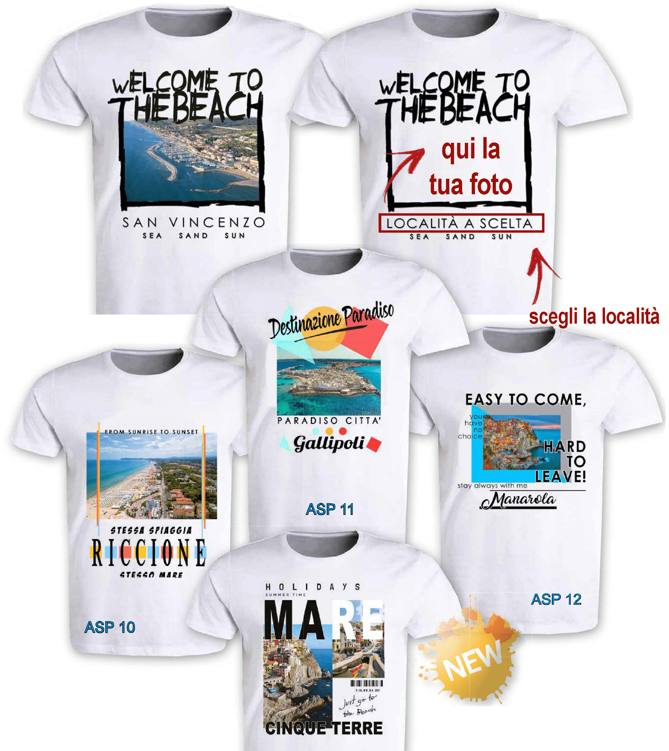 Gallery T-shirts “Creale tu” image 1